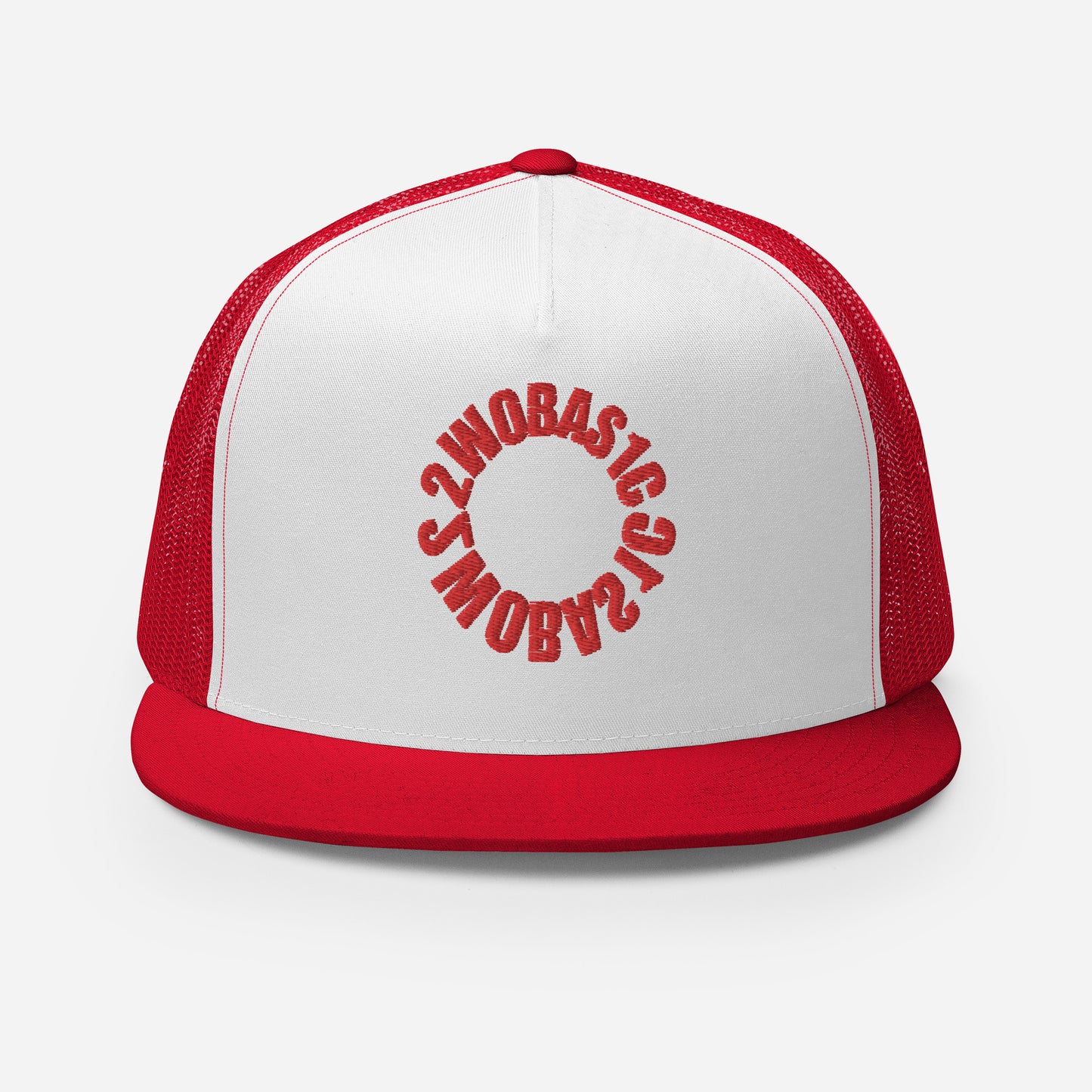 Red and White Trucker Cap